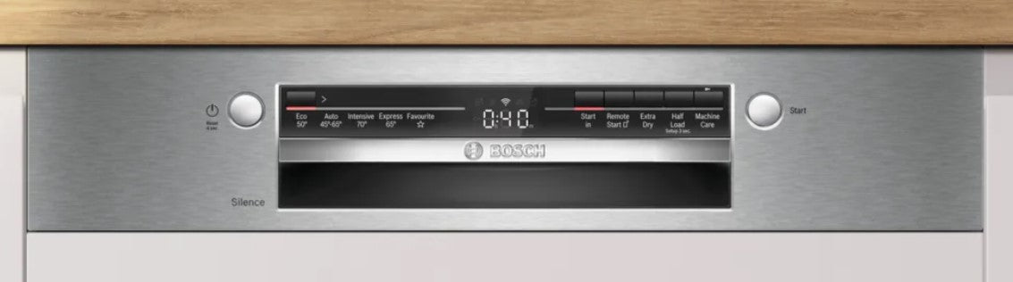 BOSCH SEMI INTEGRATED DISHWASHER ST STEEL | SMI2HTS02G