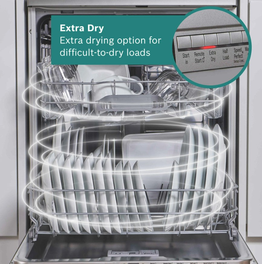 BOSCH SERIES 2 SEMI INTEGRATED DISHWASHER ST ST | SMI2HTS06G