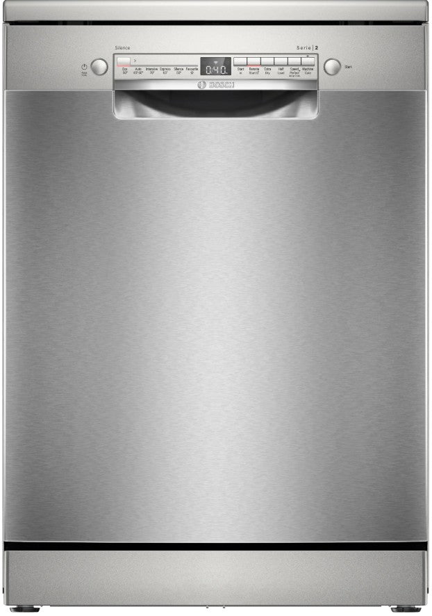 BOSCH SERIES 2 60CM FREESTANDING DISHWASHER BR-ST | SMS2HVI06G