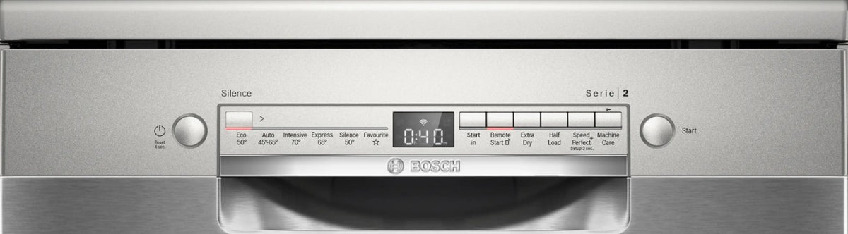 BOSCH SERIES 2 60CM FREESTANDING DISHWASHER BR-ST | SMS2HVI06G