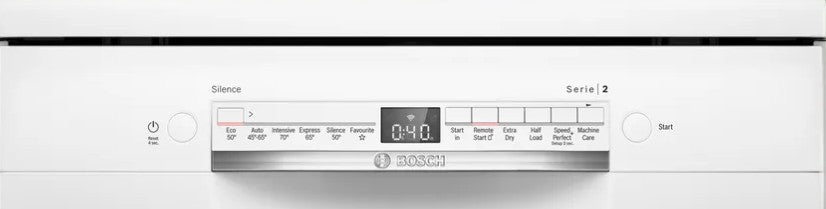 BOSCH SERIES 2 14 PLACE FREESTANDING DISHWASHER WH | SMS2HVW67G