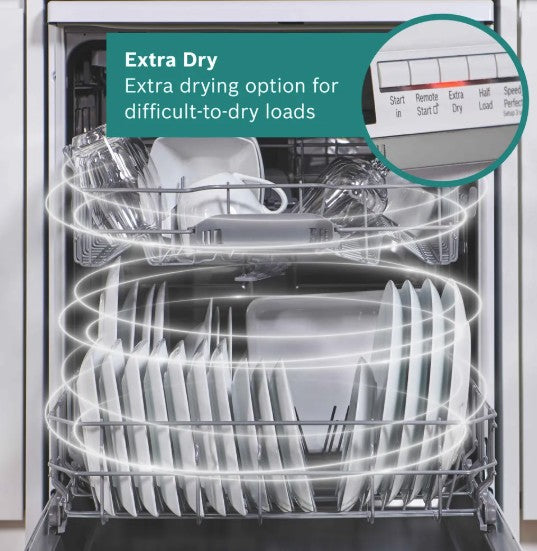 BOSCH SERIES 2 14 PLACE FREESTANDING DISHWASHER WH | SMS2HVW67G