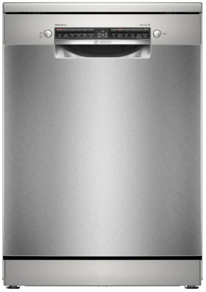 BOSCH SERIES 4 FREESTANDING DISHWASHER BRUSHED ST | SMS4EMI06G