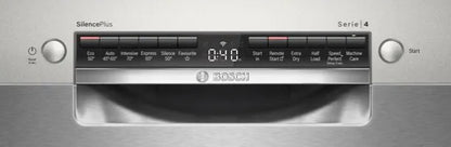 BOSCH SERIES 4 FREESTANDING DISHWASHER BRUSHED ST | SMS4EMI06G
