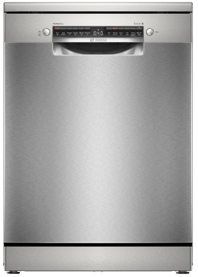 BOSCH SERIES-6 60CM 14 PLACE DISHWASHER SILVER IN  | SMS6ZCI10G