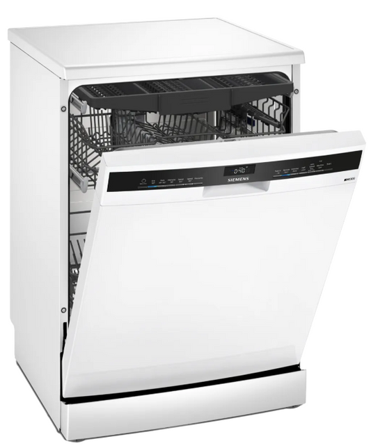 SIEMENS IQ300 60CM FREESTANDING DISHWASHER WHITE | SN23HWOOMG