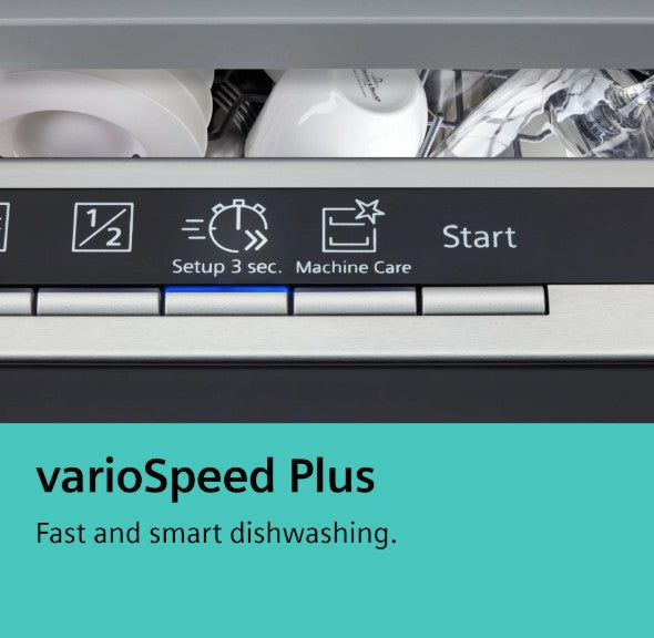 SIEMENS IQ100 60CM FULLY INTEGRATED DISHWASHER | SN61HX02TG