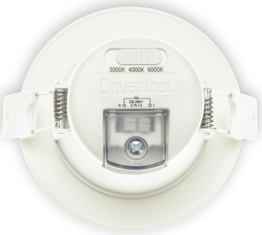 10W LED DOWN LIGHT BLACK DIMMABLE CCT | SPVC10BLDIMCCT