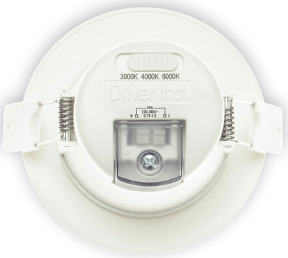 10W LED DOWN LIGHT BLACK DIMMABLE CCT | SPVC10BLDIMCCT