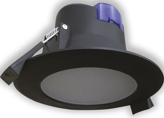 7W IP44 BLACK DIMMABLE CCT | SPVC7WDIMBLCCT
