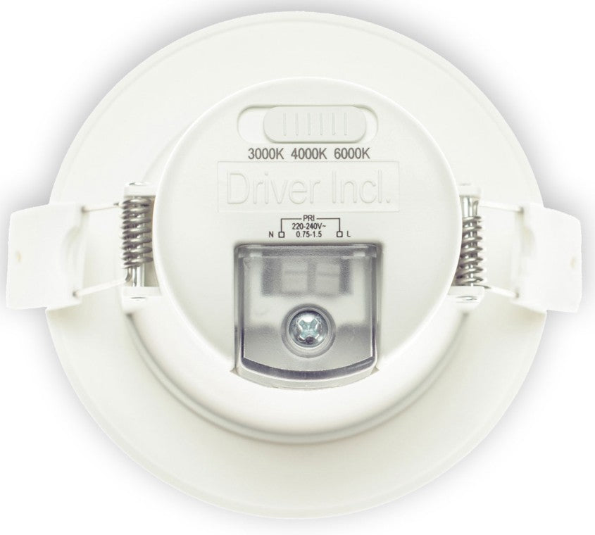 7W IP44 BLACK DIMMABLE CCT | SPVC7WDIMBLCCT