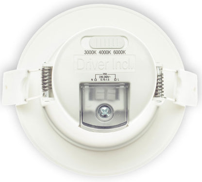 7W IP44 BLACK DIMMABLE CCT | SPVC7WDIMBLCCT