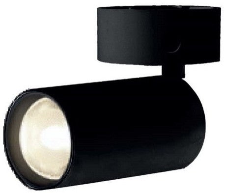 6W LED GU10 SURFACE SPOT BLACK | SS6B