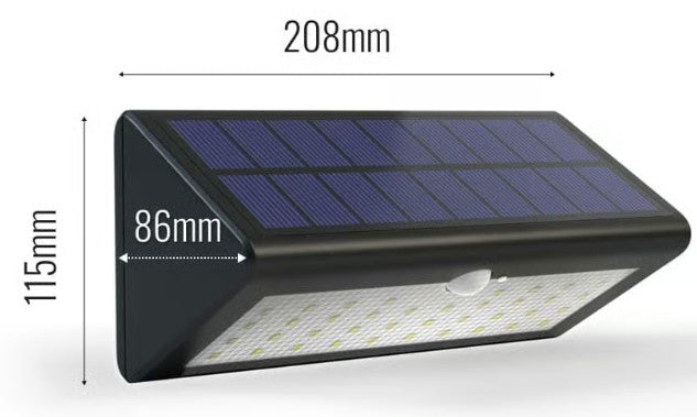 ECO WEDGE PRO SOLAR SECURITY LIGHT | SS9936