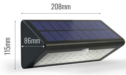 ECO WEDGE PRO SOLAR SECURITY LIGHT | SS9936