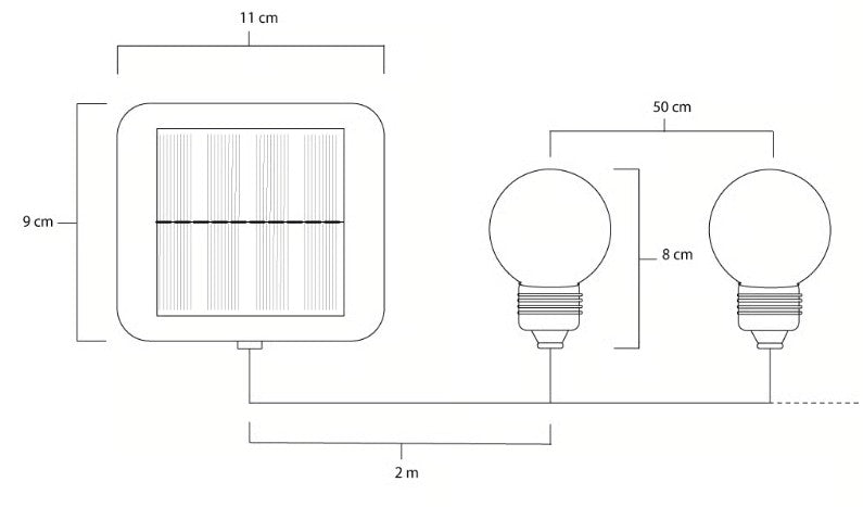 ELAN SOLAR FESTOON LANTERNS | SS9961