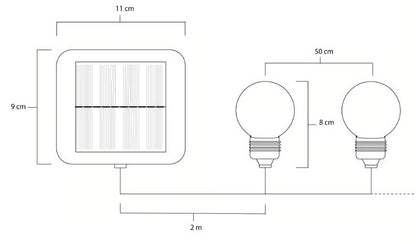 ELAN SOLAR FESTOON LANTERNS | SS9961