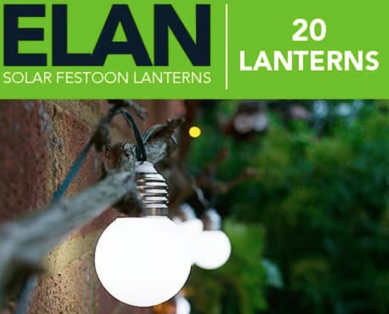 ELAN SOLAR FESTOON LANTERNS | SS9961