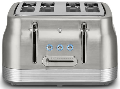 SWAN RETRO 4 SLICE TOASTER SS | ST19029SS