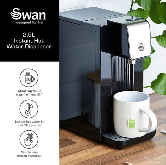 SWAN 2.5 LITRE INSTANT HOT WATER DISPENSER | SWD1001