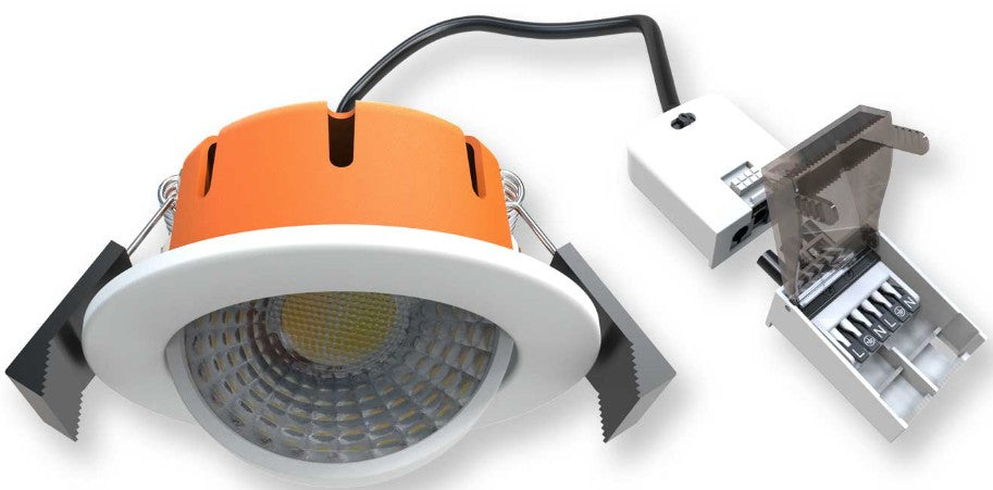 5W FIRE RATED IP65 DIM CCT 500LM WHITE | SWV5WFRWH