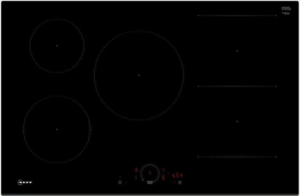 NEFF 80CM INDUCTION HOB | T58FHW1LO