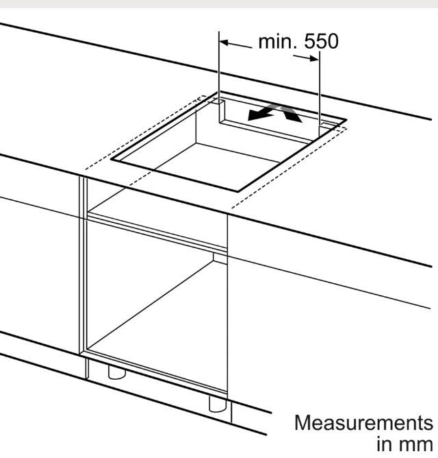 NEFF 80CM INDUCTION HOB | T58FHW1LO