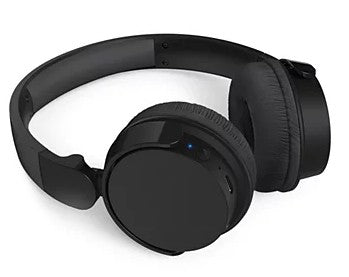 PHILIPS ON EAR WIRELESS HEADPHONES BLACK | TAH3209BK
