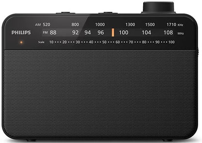 PHILIPS PORTABLE RADIO FM-MW MAINS OR BATTERY BLK | TAR2509-10