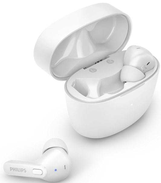 PHILIPS TRUE WIRELESS EARBUDS WHITE | TAT2206WT00