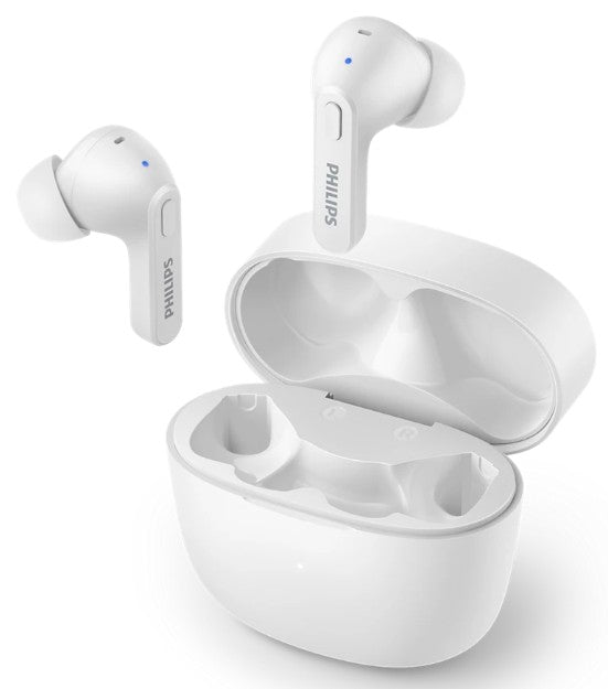 PHILIPS TRUE WIRELESS EARBUDS WHITE | TAT2206WT00