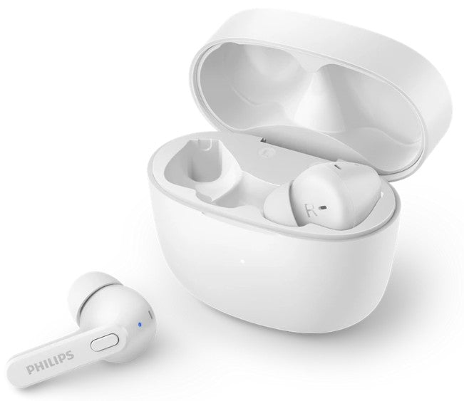 PHILIPS TRUE WIRELESS EARBUDS WHITE | TAT2206WT00