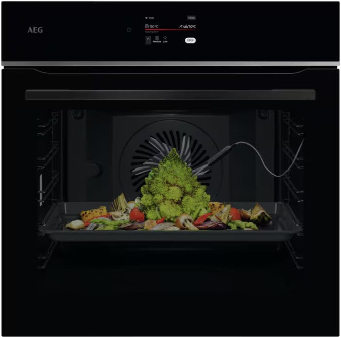 AEG 7000 SERIES BUIOLT IN SINGLE OVEN BLACK | TE7PB731AB