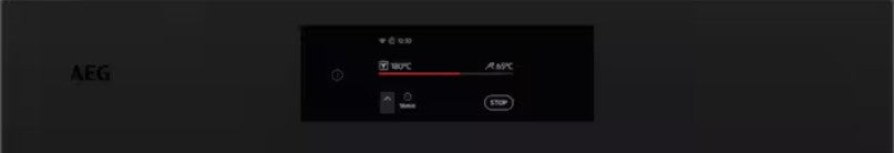 AEG MEAL ASSIST BUILT IN SINGLE PYROLYTIC OVEN BLK | TE7PB731AT