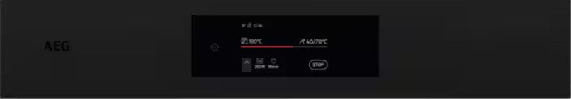 AEG BUILT IN COMBI BLACK | TK8NK721T