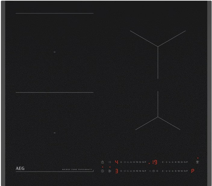 AEG 60CM BRIDGE ZONE INDUCTION HOB | TO64IB00FZ