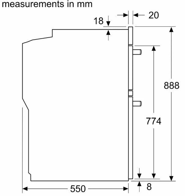 NEFF BUILT IN DOUBLE OVEN PYROLYTIC BLACK-GRAPHITE | U2ACH7AG7B