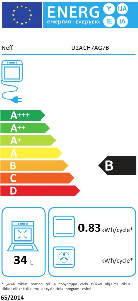 NEFF BUILT IN DOUBLE OVEN PYROLYTIC BLACK-GRAPHITE | U2ACH7AG7B