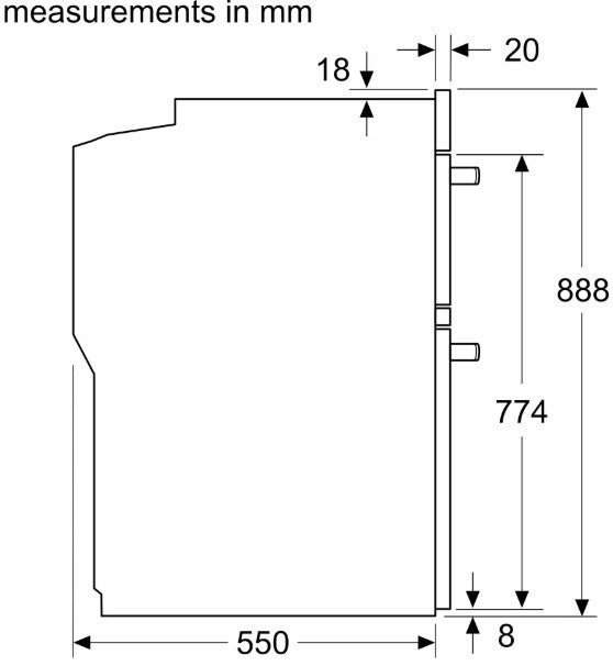 NEFF BUILT IN DOUBLE OVEN ST STEEL | U2ACH7AN7B