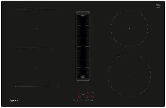 NEFF 80CM INDUCTION HOB WITH INTEGRATED VENTILATIO | V58NBS1LO