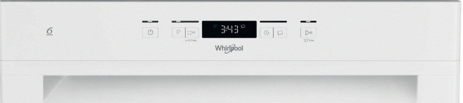 WHIRLPOOL 14 PLACE FREESTANDING DISHWASHER WHITE | W2FHD626UK