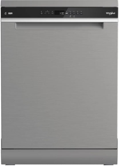 WHIRLPOOL 15 PLACE FREESTANDING DISHWASHER INOX | W8FHP51XUK