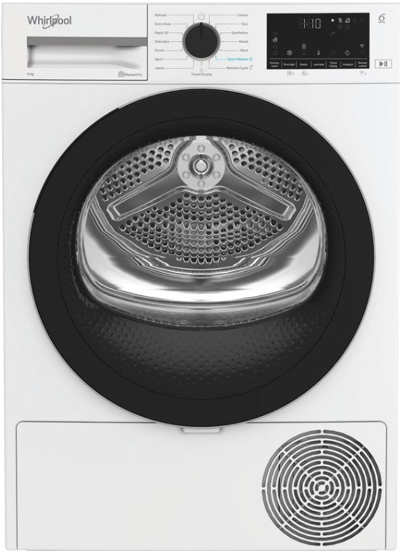 WHIRLPOOL 9KG HEAT PUMP DRYER WHITE  | WDH09D7WIRE