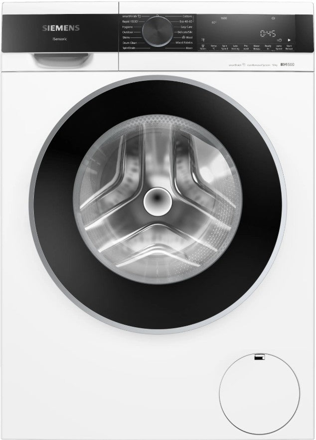 SIEMENS IQ500 10KG 1600RPM WASHING MACHINE WHITE | WG56G2Z4GB