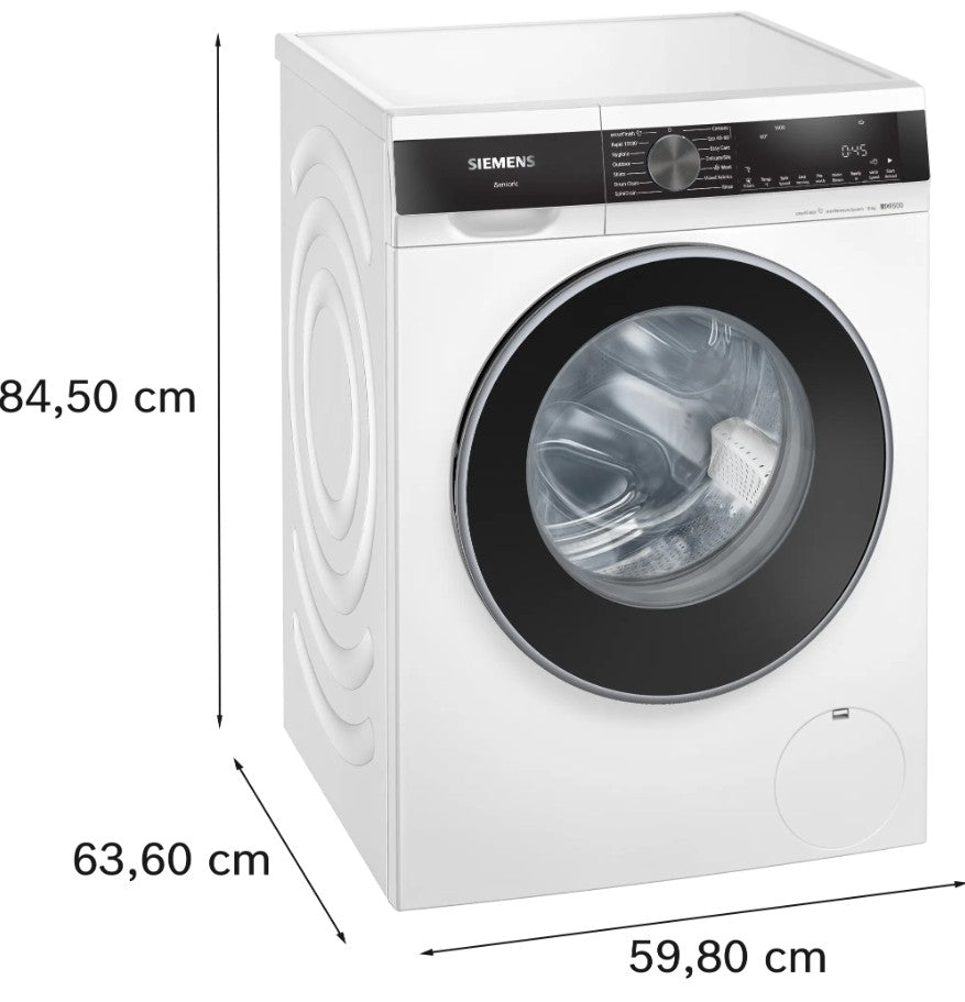 SIEMENS IQ500 10KG 1600RPM WASHING MACHINE WHITE | WG56G2Z4GB
