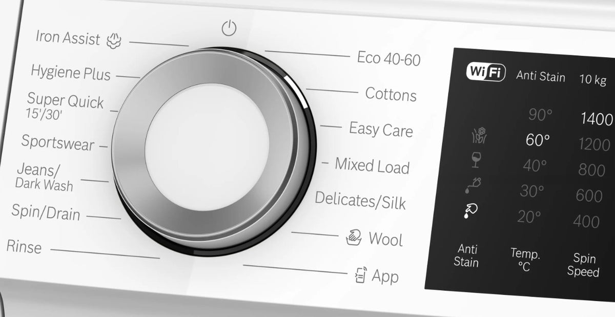 BOSCH SERIES-6 10KG 1400RPM WASHING MACHINE WHITE | WGJ25400GB