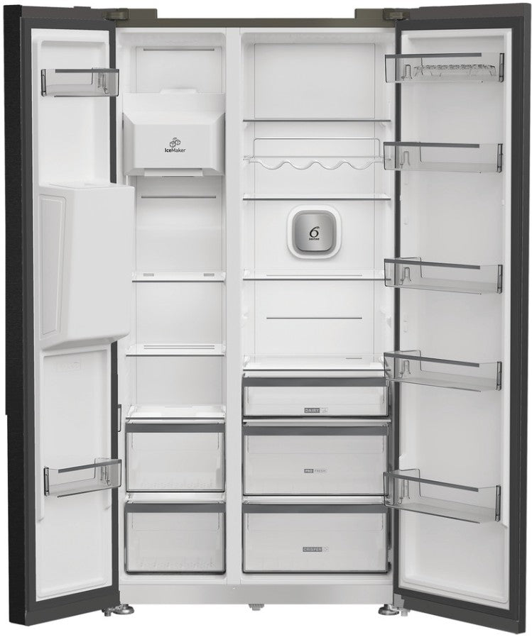 WHIRLPOOL AMERICAN SIDE BY SIDE FR-FZ DARK INOX | WHG26574WXK5UK