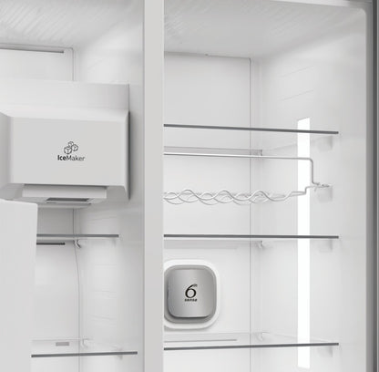 WHIRLPOOL AMERICAN SIDE BY SIDE FR-FZ DARK INOX | WHG26574WXK5UK