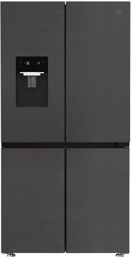 WHIRLPOOL 4 DOOR AMERICAN FRIDGE FREEZER PLUMBED  | WHGF6564XK4UK