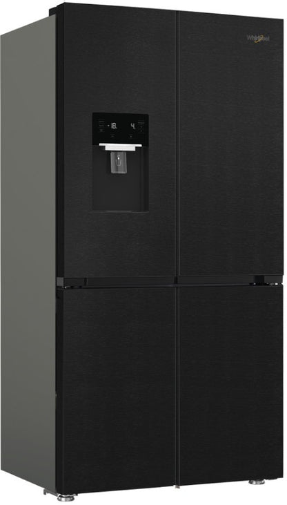 WHIRLPOOL 4 DOOR AMERICAN FRIDGE FREEZER PLUMBED  | WHGF6564XK4UK